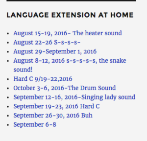 LANGUAGE EXTENSIONS AT HOME